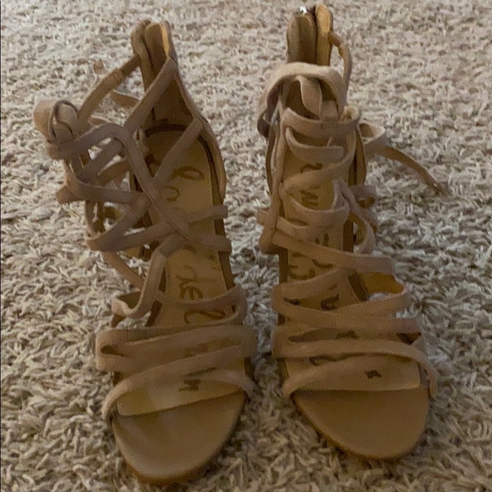 Sam Edelman Women’s Lace Up Heels Size 6.5